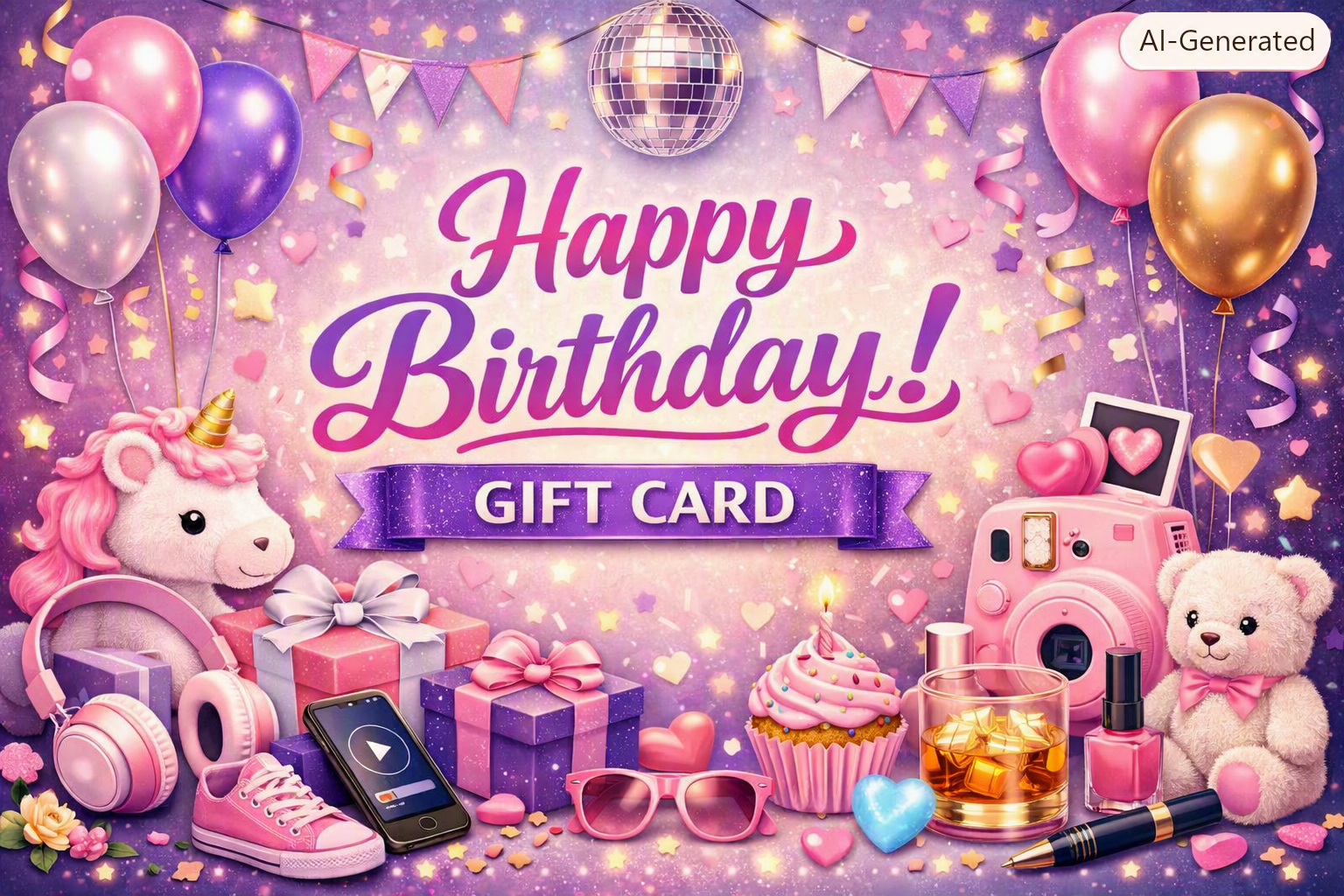 Birthday Teen Girl