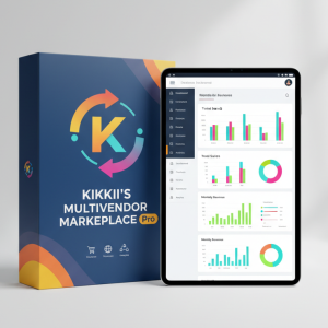 Professional product image for Kiikii's Multivendor Marketplace Pro